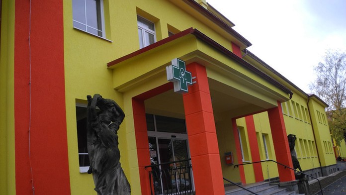 Ľubovnianska nemocnica na archívnej snímke.