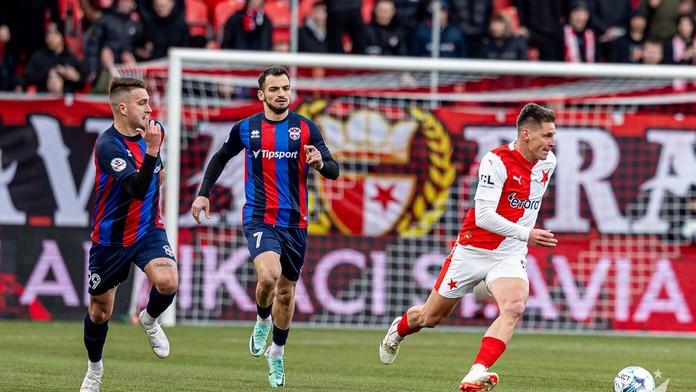 Hráči Zlatých Moraviec v pražskej Eden Aréne