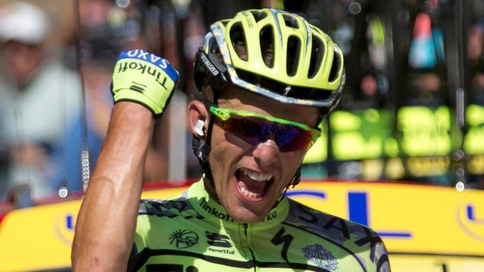 Rafal Majka z tímuTinkoff-Saxo vyhral 11. etapu z Pau do Cauterets, ktorá merala 188 km.