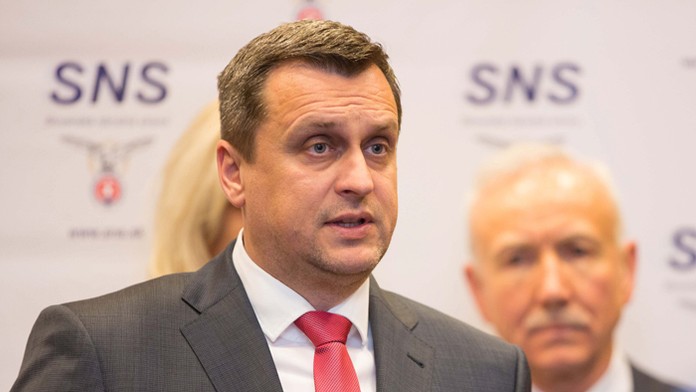 Predseda Slovenskej národnej strany Andrej Danko.
