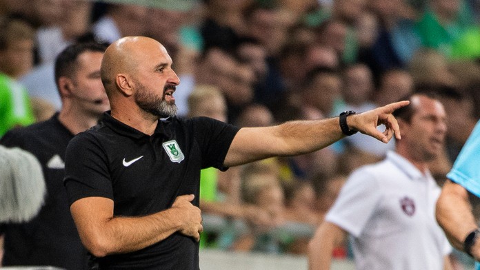 Extréner NK Olimpija Ľubľana Alexandar Linta.