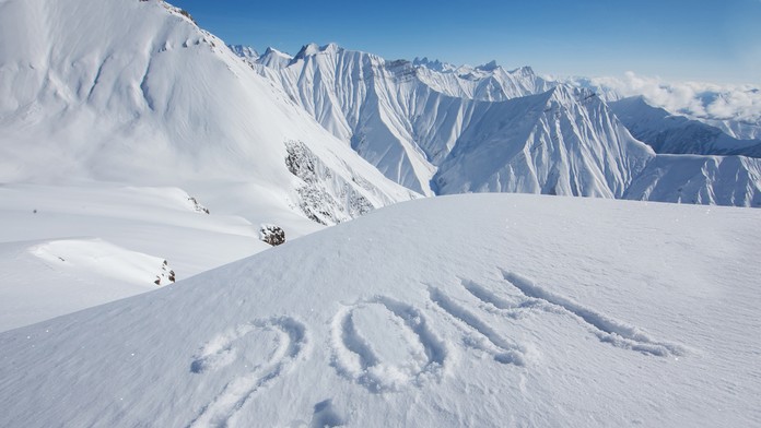 Nový rok 2014 na horách