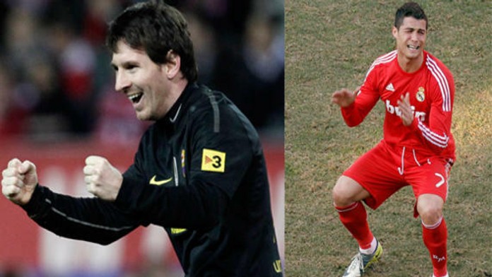 Lionel Messi a Cristiano Ronaldo