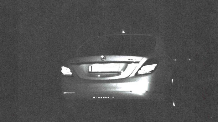 Auto Srba, ktorý išiel 201 km/h a chytili ho policajti.