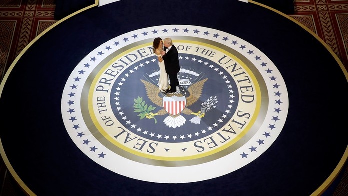 Donald Trump s manželkou Melaniou.