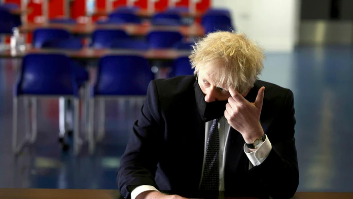 Britský premiér Boris Johnson