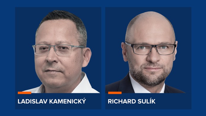 Ladislav Kamenický a Richard Sulík.