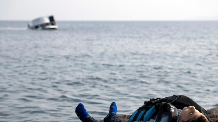 Utopení migranti v Turecku.