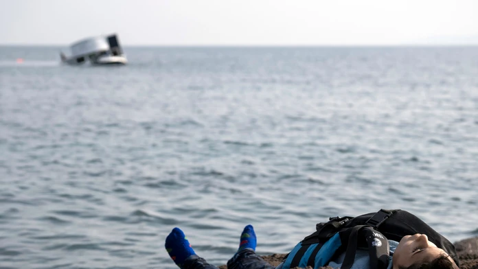 Utopení migranti v Turecku.