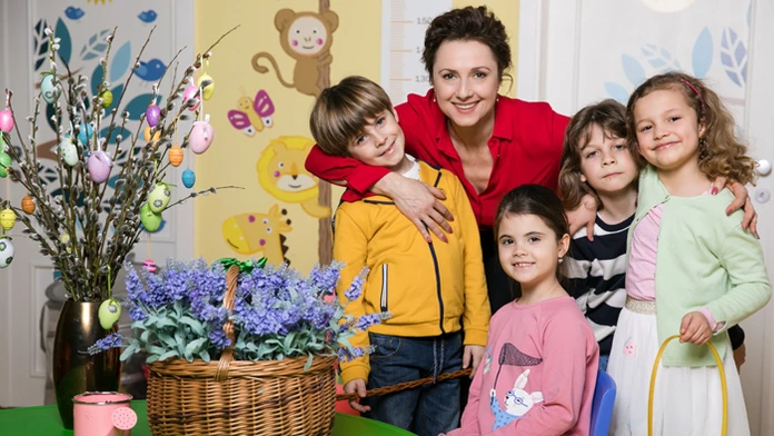 Maroško, Laura, Tobias a Izabelka so Zuzkou Mauréry
