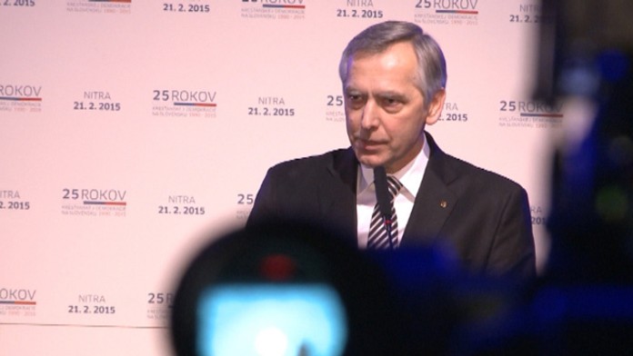 Predseda KDH Ján Figeľ.