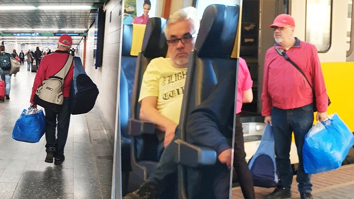 FOTO: Polícia zadržala Agha v Prahe, odfotil ho vo vlaku jeden z cestujúcich