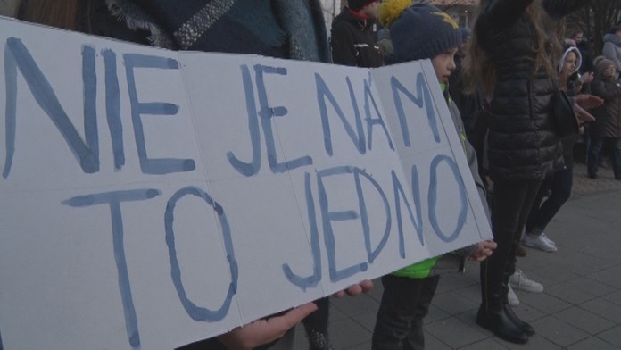 Bratislavský protest.