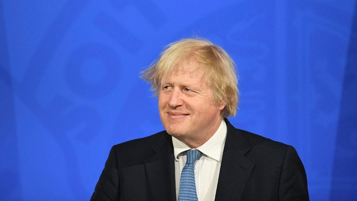 Britský premiér Boris Johnson.