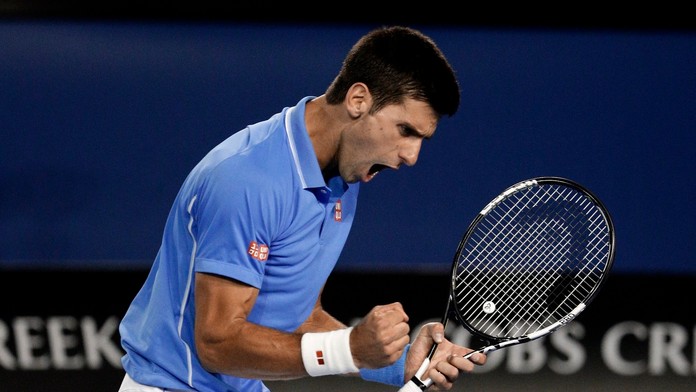 Srbský tenista Novak Djokovič