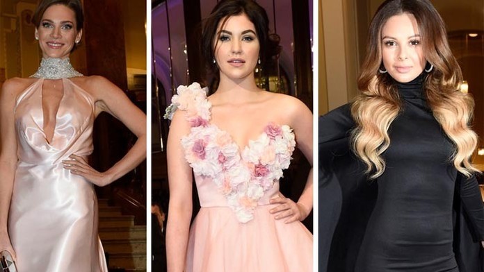 Andrea Verešová, Celeste Buckingham a Monika Bagárová.