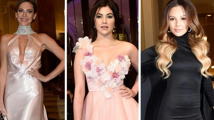Andrea Verešová, Celeste Buckingham a Monika Bagárová.