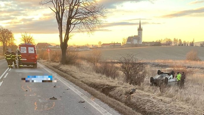 Nehoda medzi obcami Jánovce a Spišský Štvrtok.