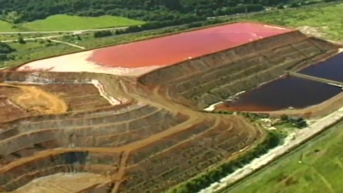 Odkalisko pri Žiari nad Hronom.