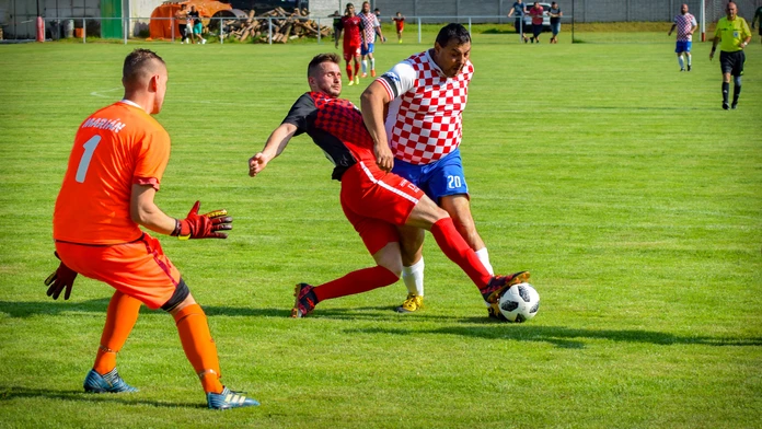 Zápas Spartak Šaštín-Stráže - Slovan Šaštín-Stráže