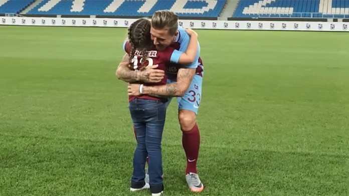 Juraj Kucka a päťročná Merve.