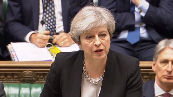 Britská premiérka Theresa Mayová.