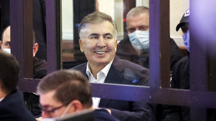 Gruzínsky exprezident Michail Saakašvili.
