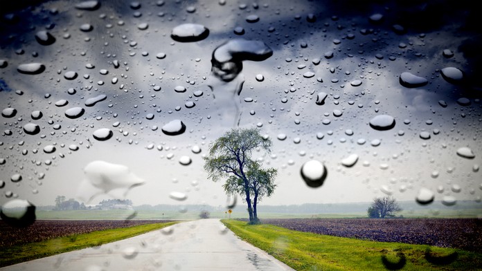 Počasie, dážď, zamračené