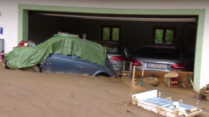 Blatové záplavy v Rakúsku.