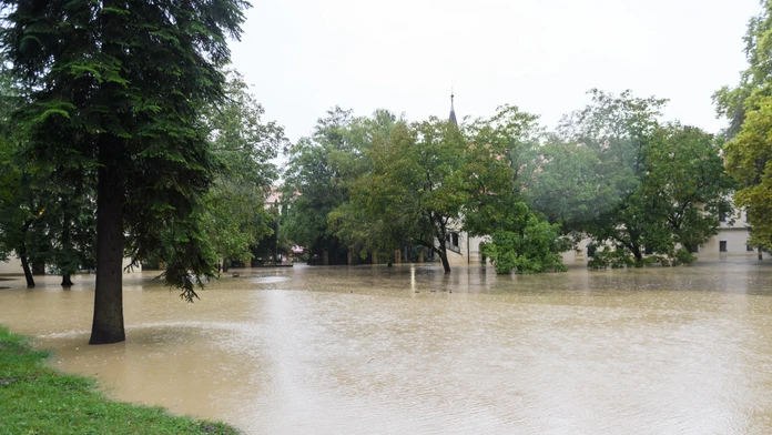Zaplavená Stupava.