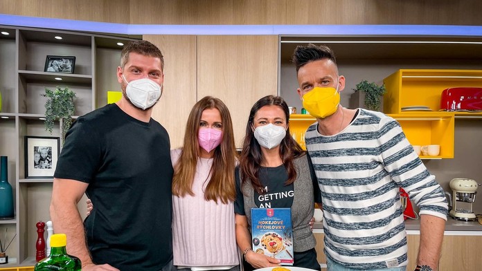 V Teleráne sme varili s hokejistom Miškom a Jankou.
