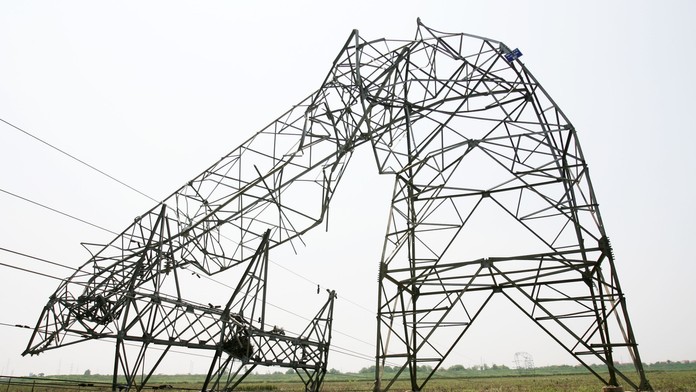 Elektrický stožiar - ilustračné foto.