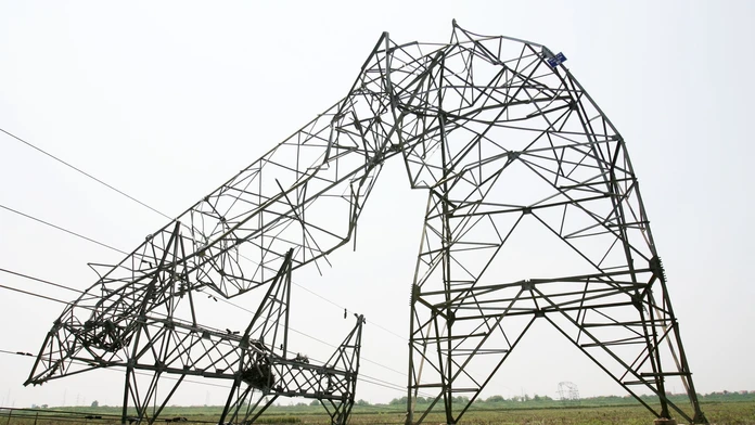 Elektrický stožiar - ilustračné foto.