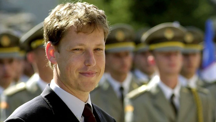 Stanislav Gross ako premiér Českej republiky na návšteve Slovenska. (archív 2004)