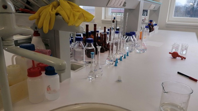 Laboratórium v Šarišských Michaľanoch. 