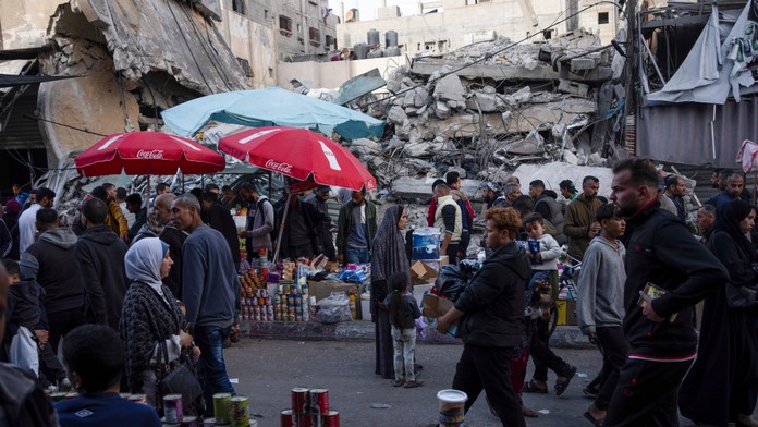 Vojna medzi Hamasom a Izraelom.