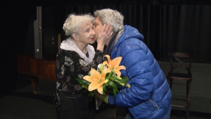 Filmová krstná mama Eliška Nosáľová a Štefan Skúracaný, ktorý hral Plavčíka sa stretli po rokoch.