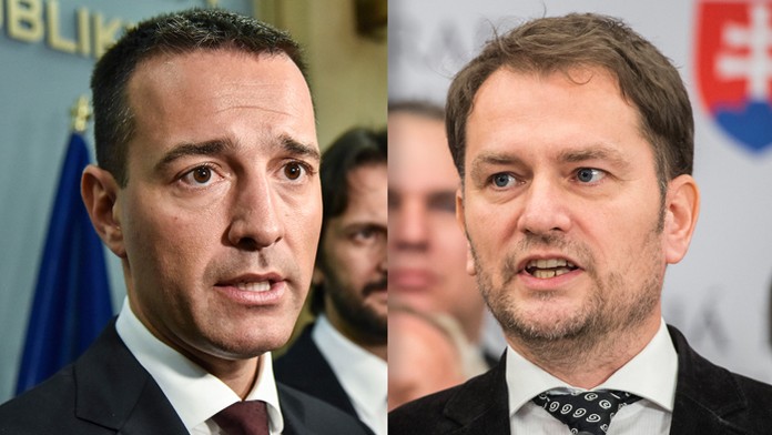 Tomáš Drucker a Igor Matovič.