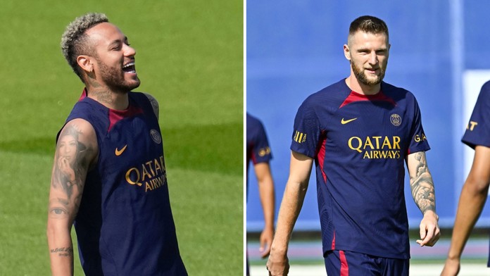 S loptou do klietky hviezd. Škriniar má za sebou prvé tréningy v PSG, dnes ho potešil Neymar