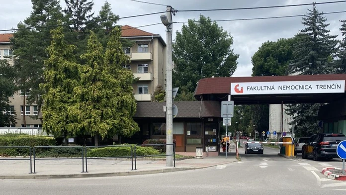 Fakultná nemocnica Trenčín. Ilustračná snímka. 