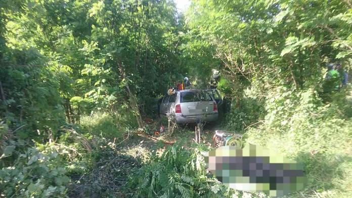 Nehoda pri Veľkých Levároch.