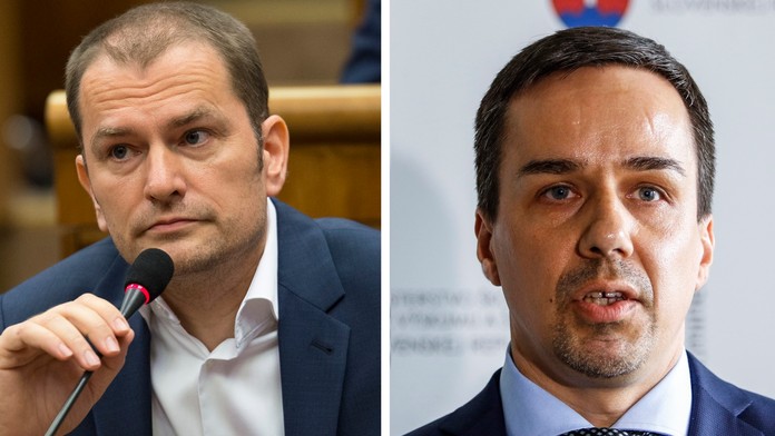 Igor Matovič a Erik Tomáš