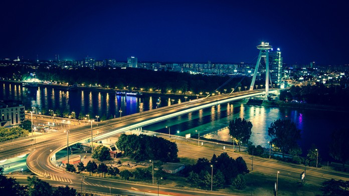 Most SNP v Bratislave.