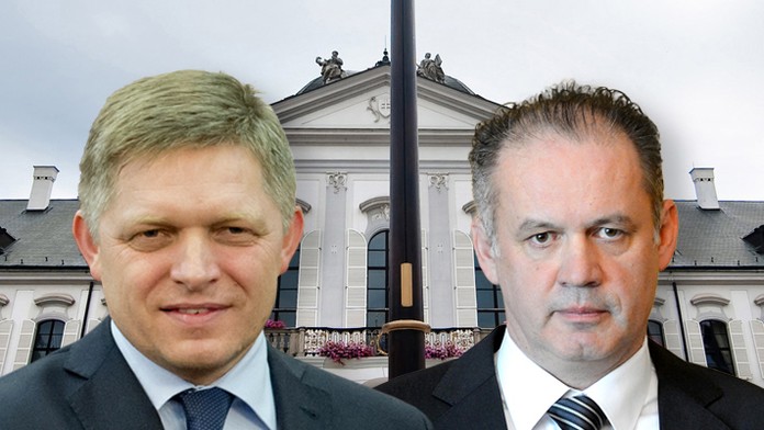 Robert Fico a Andrej Kiska