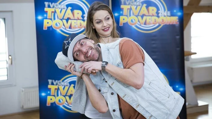 Lina Mayer na tréningu s Miňom Kerešom