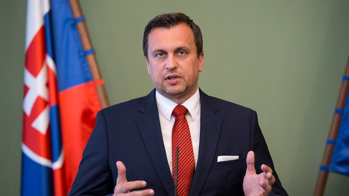 Na snímke predseda NR SR Andrej Danko 