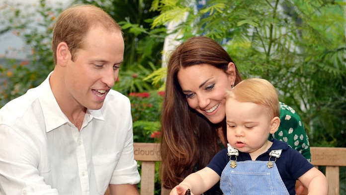 William a Kate so synom princom Georgeom.