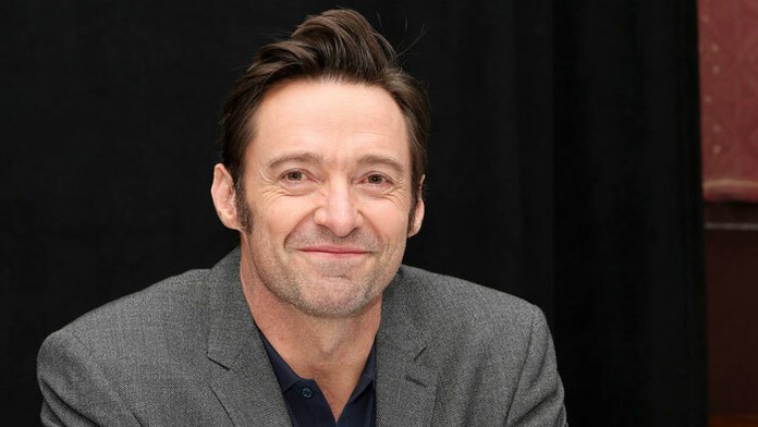 Hugh Jackman na tlačovej konferencii v Crosby Street Hotel v New Yorku