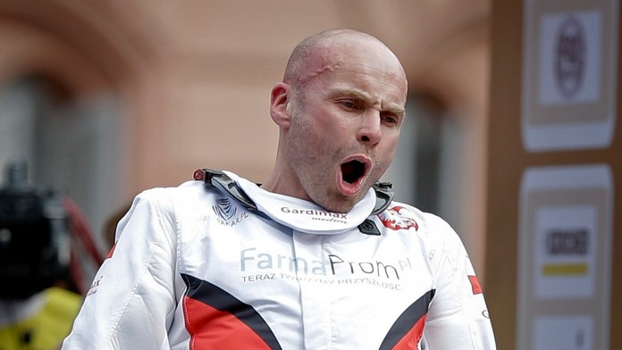 Poľský motocyklista Michal Hernik