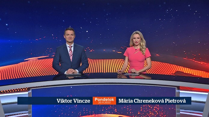 Televízne noviny.